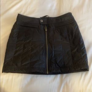 Athleta Puffer mini skirt